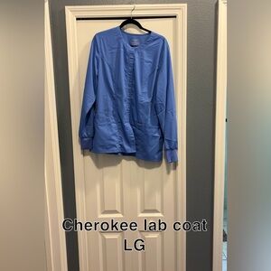 Cherokee workwear lab coat